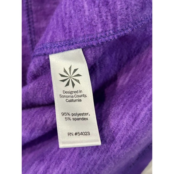 Athleta Triumph Hoodie #54023 Purple Size Small Thimb Holes - Picture 7 of 7